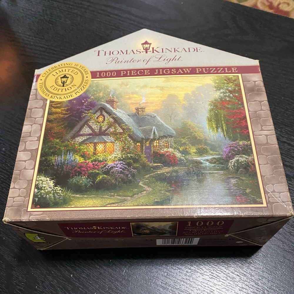 🛍️Thomas Kinkade puzzle
